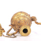 An Excellent Gilt-Bronze 'Dragon, Phoenix, Auspicious Cloud' Ewer