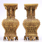 An Excellent Pair Of Gilt-Bronze 'Animal Mask' Dragon-Handled Vases