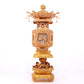 A precious gilt bronze palace lantern with auspicious clouds and dragon pattern