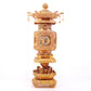 A precious gilt bronze palace lantern with auspicious clouds and dragon pattern