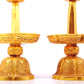 A set of precious gilt bronze ornaments