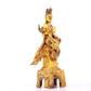 A sacred gilt bronze statue of Bodhisattva