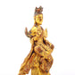 A sacred gilt bronze statue of Bodhisattva