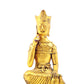 A sacred gilt bronze statue of Bodhisattva,