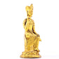 A sacred gilt bronze statue of Bodhisattva,