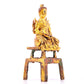 A sacred gilt bronze figure