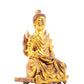 A sacred gilt bronze figure