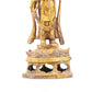 A sacred gilt bronze statue of Bodhisattva