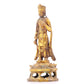 A sacred gilt bronze statue of Bodhisattva