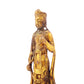 A sacred gilt bronze statue of Bodhisattva