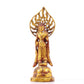 A sacred gilt bronze statue of Bodhisattva