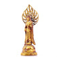 A sacred gilt bronze statue of Bodhisattva