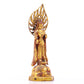 A sacred gilt bronze statue of Bodhisattva