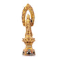 A sacred gilt bronze statue of Bodhisattva,