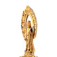 A sacred gilt bronze statue of Bodhisattva,