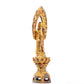 A sacred gilt bronze statue of Bodhisattva,