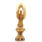 A sacred gilt bronze statue of Bodhisattva,