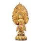 A sacred gilt bronze statue of Gautama Buddha