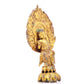 A sacred gilt bronze statue of Gautama Buddha