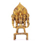 A sacred gilt bronze statue of Bodhisattva