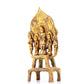 A sacred gilt bronze statue of Bodhisattva