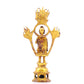 A sacred gilt bronze statue of Gautama BuddhaA sacred gilt bronze statue of Gautama Buddha