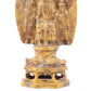 A sacred gilt bronze statue of Gautama Buddha