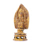 A sacred gilt bronze statue of Gautama Buddha