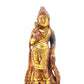 A sacred gilt bronze statue of Gautama Buddha