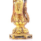 A sacred gilt bronze statue of Gautama Buddha