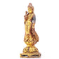 A sacred gilt bronze statue of Gautama Buddha