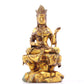 A sacred gilt bronze statue of Gautama Buddha