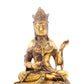 A sacred gilt bronze statue of Gautama Buddha