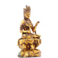 A sacred gilt bronze statue of Gautama Buddha