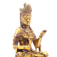 A sacred gilt bronze statue of Gautama Buddha