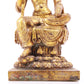 A sacred gilt bronze statue of Bodhisattva