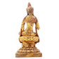 A sacred gilt bronze statue of Bodhisattva