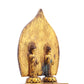 A sacred gilt bronze statue of Bodhisattva