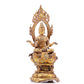 A sacred gilt bronze statue of Bodhisattva