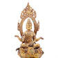 A sacred gilt bronze statue of Bodhisattva