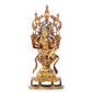 A sacred gilt bronze statue of Guanyin