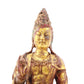 sacred gilt bronze statue of Guanyin