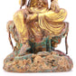 sacred gilt bronze statue of Guanyin