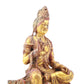 sacred gilt bronze statue of Guanyin