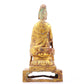 A sacred gilt bronze statue of Guanyin