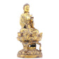 A sacred gilt bronze statue of Guanyin