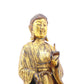 A sacred gilt bronze statue of Guanyin