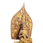 A sacred gilt bronze statue of Bodhisattva