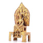 A sacred gilt bronze statue of Bodhisattva