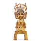 A sacred gilt bronze statue of Bodhisattva